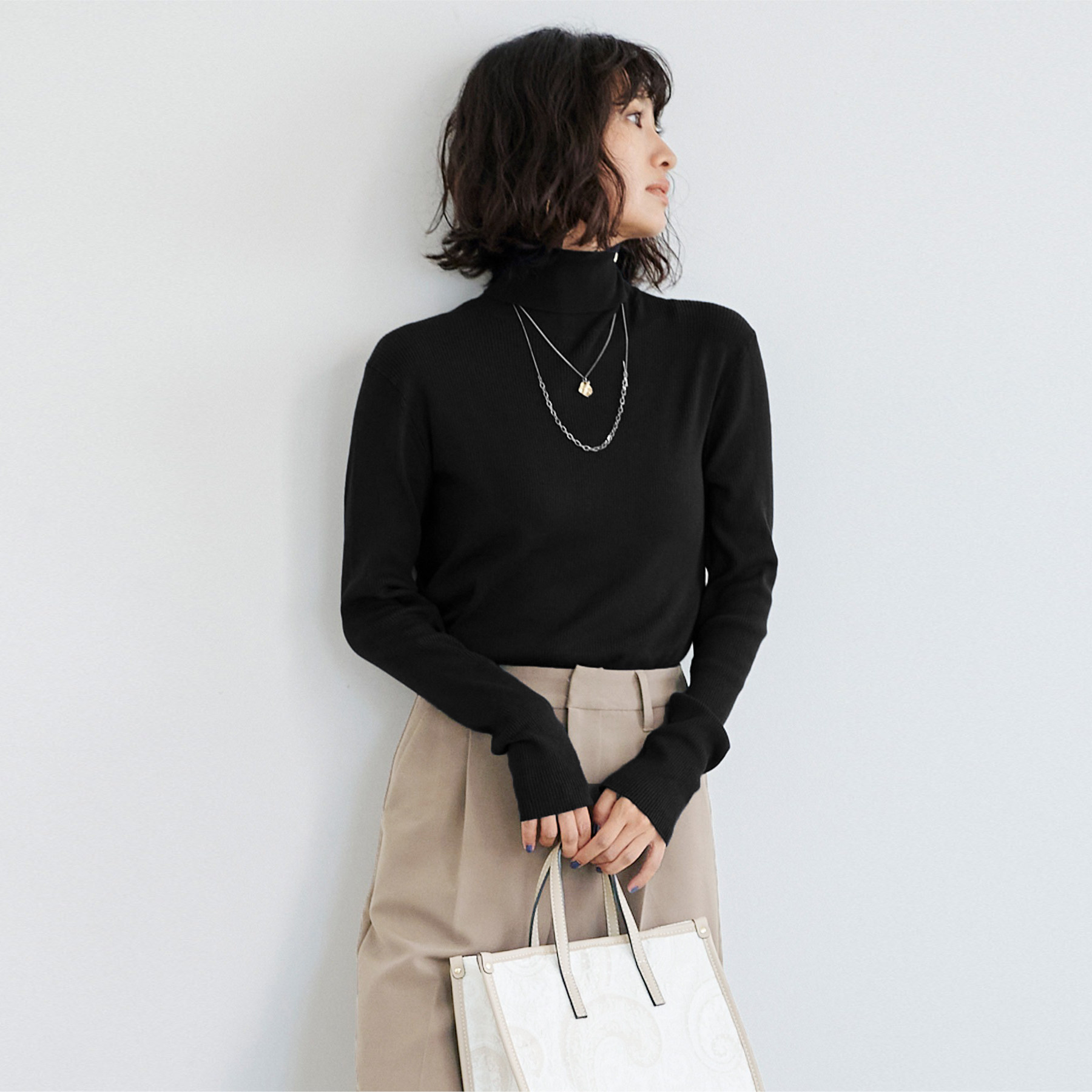 浣颐女士优雅保暖微绒套头长袖衫