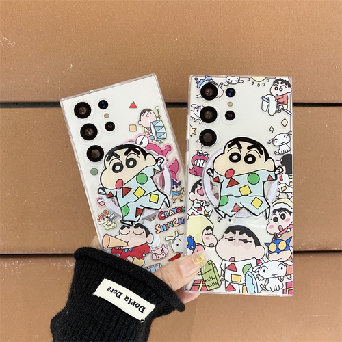 For 谷歌Pixel11 pro 卡通蜡笔小新全包磁吸TPU保护套 Googel 10pro  Pixel 9A pro xl手机壳