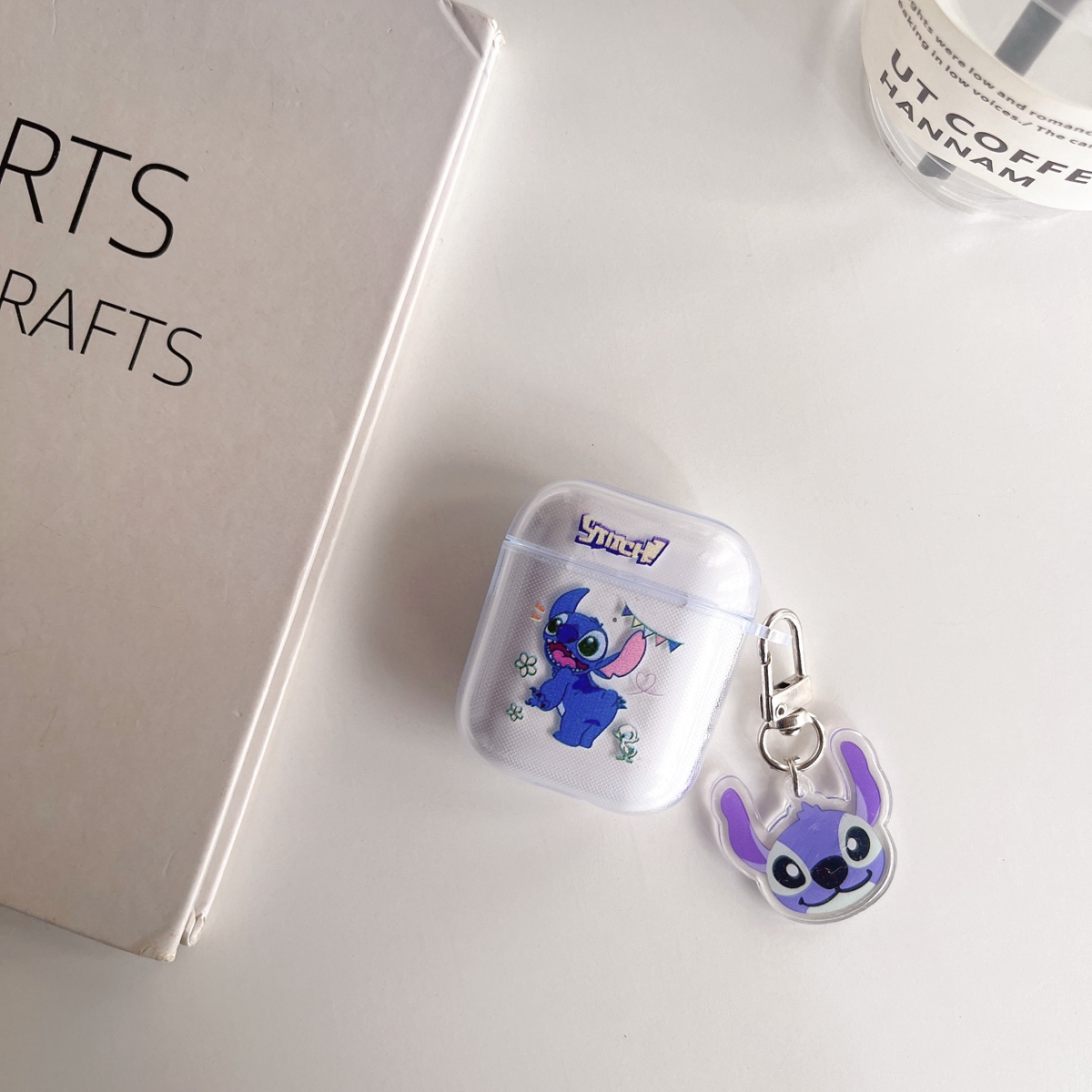 ins可爱卡通史迪仔airpods4保护套airpod3适用苹果pro二三代无线蓝牙耳机壳aipods1/2代硅胶磨砂软壳