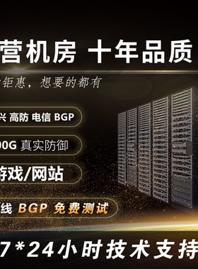 国内绍兴游戏盾微端BGP无视CC/DDOS网站传奇云主机服务器出租用