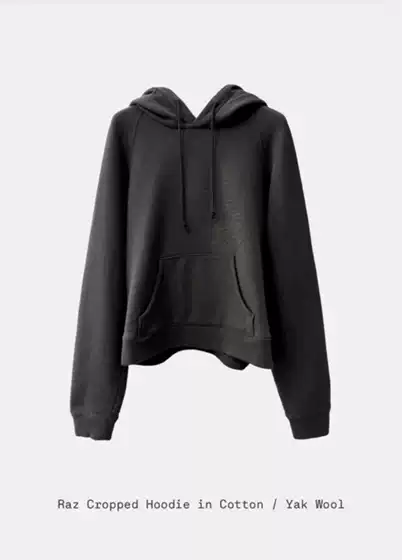 In Stock Vujade Osaka Limited Edition Raz Cropped Hoodie Pullover Sweatshirt