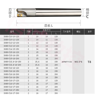 30R.开立直角铣刀杆小011刀杆粗数控铣刀杆铣刀杆80加工中心R35