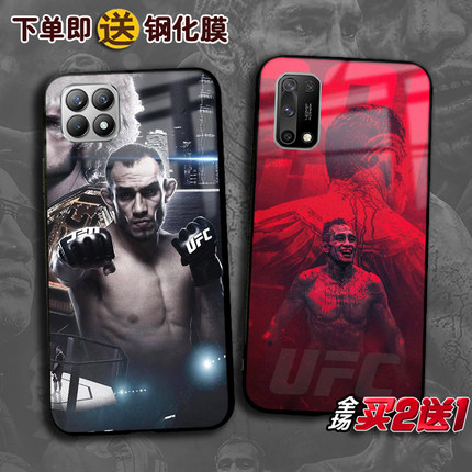 UFC夜魔托尼弗格森适用OPPO Reno10987pro+Reno654seACE2任意机型RealmeGTneo5 V15 realme11pro x7手机壳Q3S