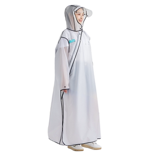 雨衣女款一体式长款全身防暴雨成人外穿电动电瓶车斜拉链雨披单人