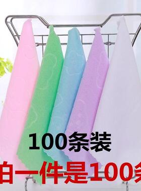 厨房抹布吸油方巾餐巾礼品赠送小毛巾一次性酒店超细纤维湿巾毛巾