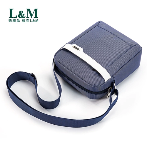 L＆M Сумка на одно плечо, нейлоновая небольшая сумка, в корейском стиле
