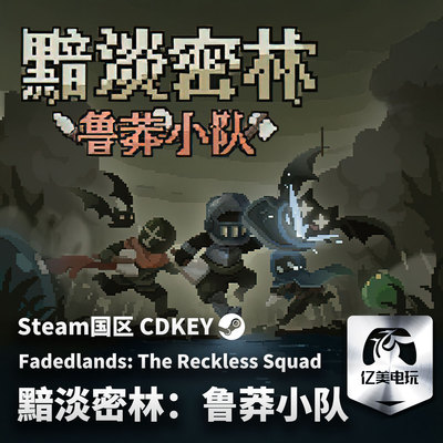 Steam 正版 PC 游戏 黯淡密林：鲁莽小队 国区激活码 CDKEY