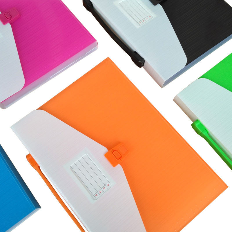 학생 시험 종이 가방 휴대용 다층 파일 가방 정보 파일 가방 A4 폴더 가방 플라스틱 서류 ??가방 아코디언 가방