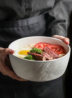 陶瓷泡面碗拉面碗面条碗日式漂亮汤面碗家用2025新款碗具吃面碗