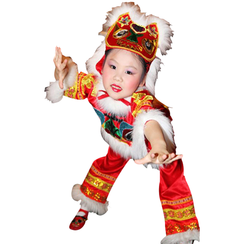 六一儿童动物服装小老虎表演幼儿园中国风虎娃闹春舞蹈喜庆演出服