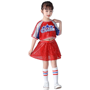 儿童爵士舞服装街舞演出服