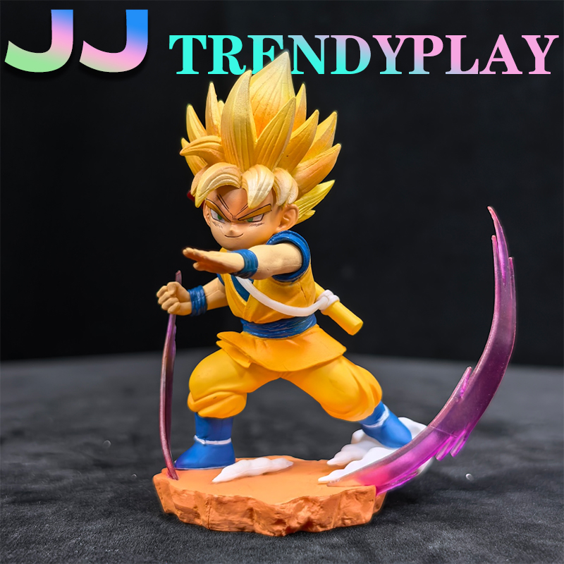 动漫七龙珠超级赛亚人手办