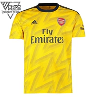 TRB đích thực Premier League mùa 19/20 Arsenal sân khách áo 10 Özil quần áo bóng đá phiên bản ngắn tay - Bóng đá quần áo bóng đá size lớn