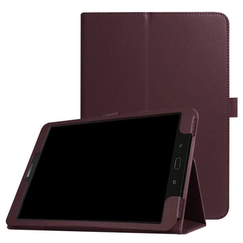 两折支架荔枝纹适用三星Tab S3 T820皮套翻盖商务T830平板保护套