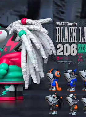 正版LAMTOYS变色龙6代盲盒脏辫龙公仔创意潮手办男生生日礼物摆件