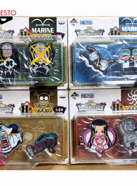 眼镜厂海贼王VS海军篇冰箱磁贴MARINE磁性装饰一番赏OnePiece周边