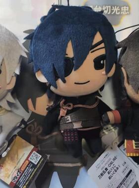 日版FURYU 刀剑乱舞毛绒/毛公仔挂件景品PART5全3款/鹤丸现货