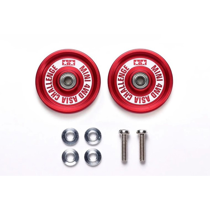 轴承红色白字四驱车配件导轮田宫