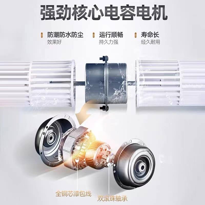新款壁挂风暖浴霸家用节能多功能取暖器浴室挂墙式卫生包邮