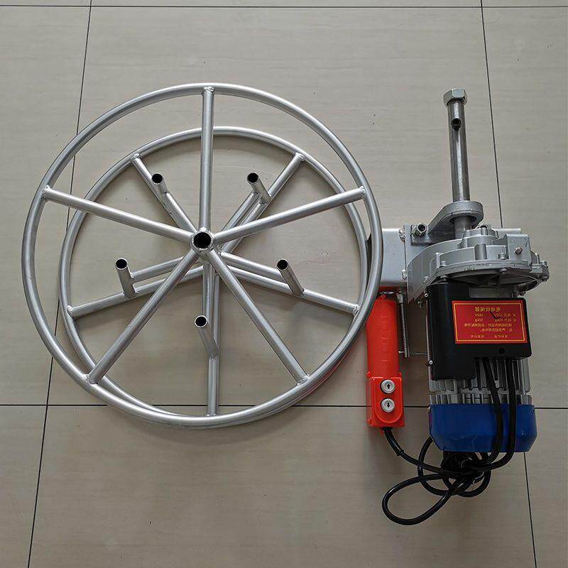 器手动电动卷绳机电动吊篮钢丝绳线材电缆收绳器手摇缠盘绳器