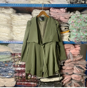 英伦风时尚 小个子收腰显瘦百搭中长外套女 气质风衣女2025春秋新款