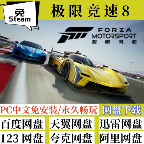 支持手柄免steam版极限竞速8