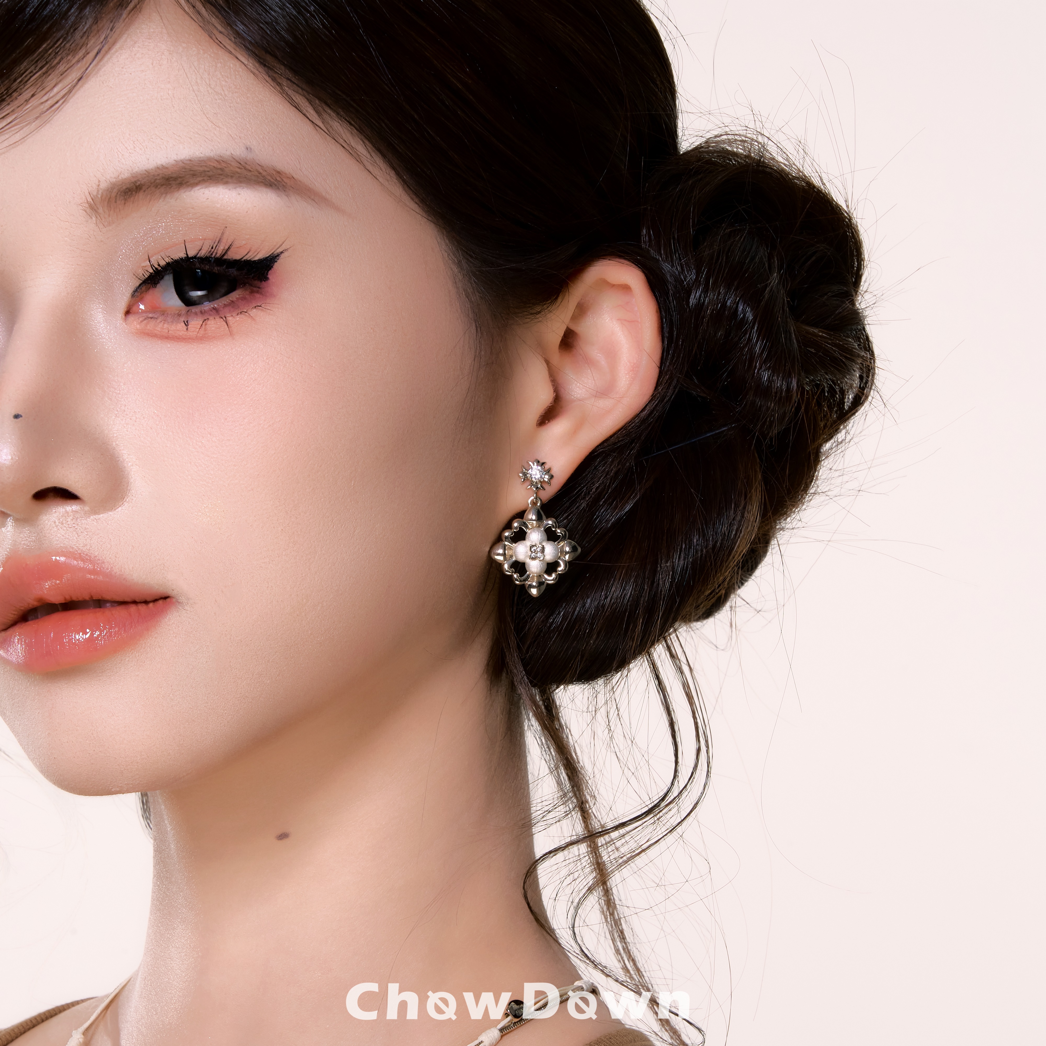 irises鸢尾系列耳坠耳钉