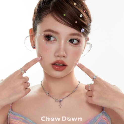 CHOWDOWN彩锆系列极简锁骨链