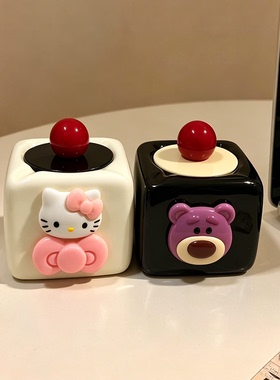 可爱少女心创意烟灰缸陶瓷家用个性客厅卧室高级ins可爱情侣礼物