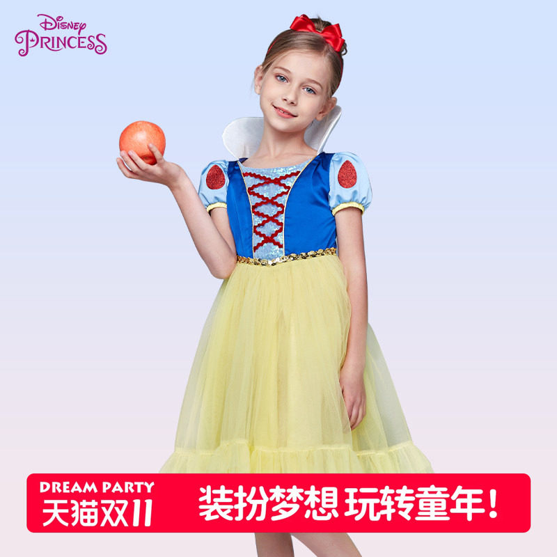 女童公主裙白雪公主创意礼服裙