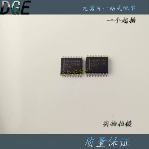 全新进口MAX737CWE+