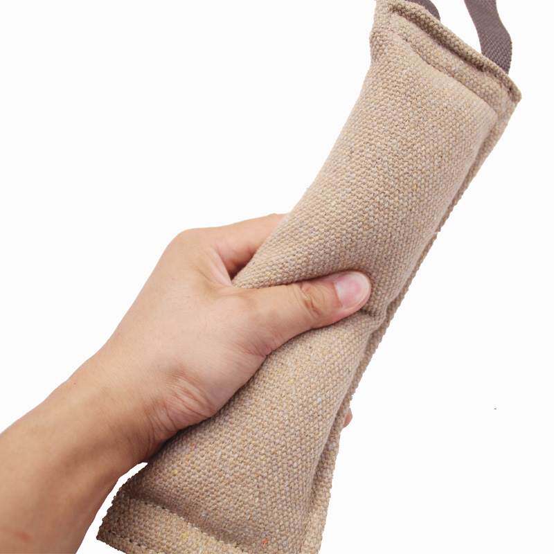 狗狗训练棒叼咬玩具互动训犬麻咬棒训犬用品训狗麻棒开口咬棒