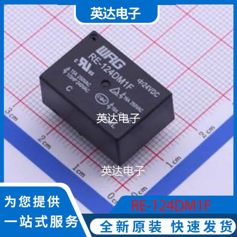 RE-124DM1F 插件,16.1x23mm 原装正品
