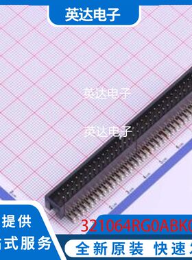 321064RG0ABK00A02 原装正品 弯插,P=2.54mm