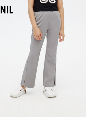 【微喇瑜伽裤】安奈儿童装女童裤子2024夏款新品休闲长裤弹力长裤