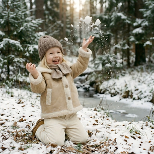 女童皮毛一体外套2026新款冬装洋气儿童麂皮绒羊羔毛大衣加厚棉服