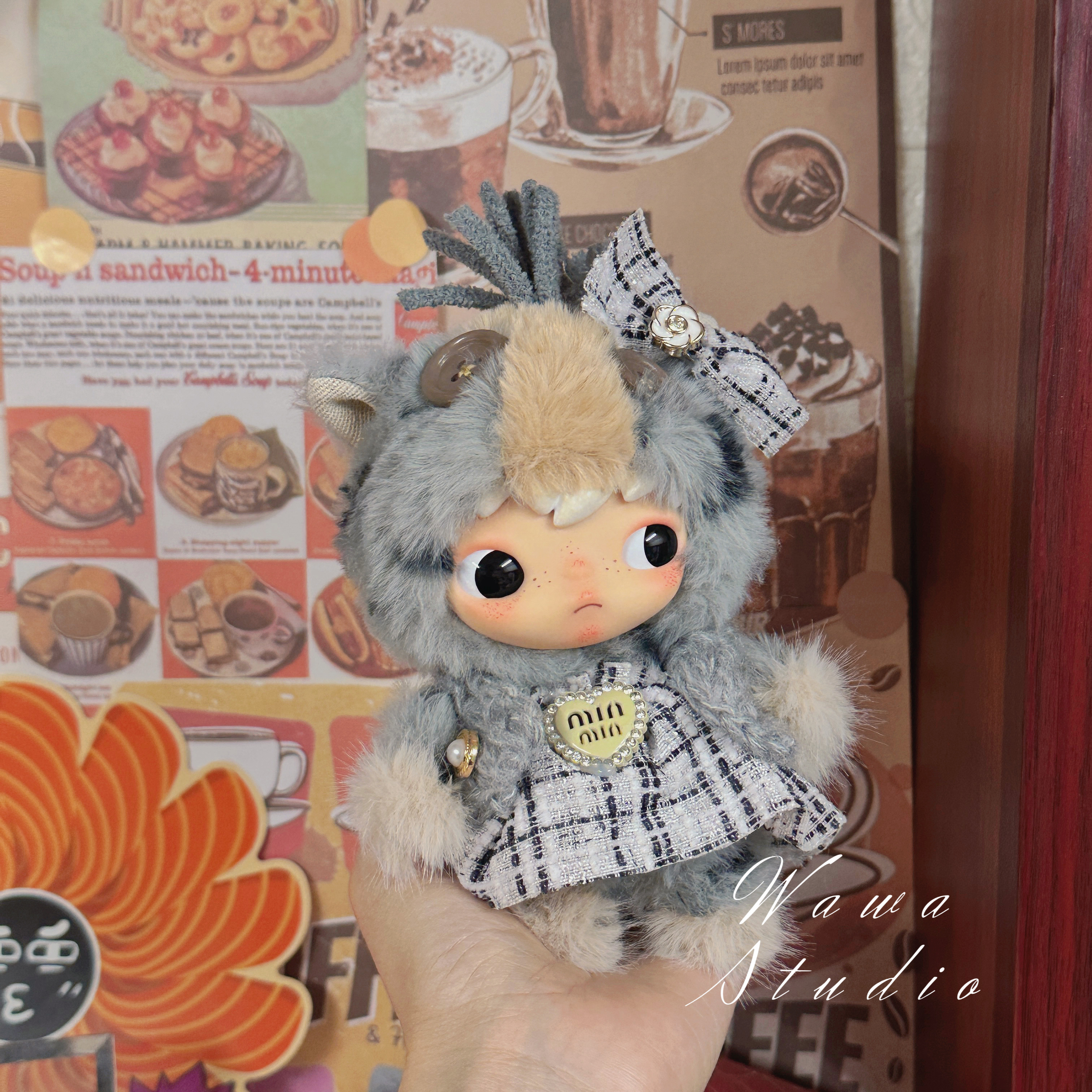 仅娃衣】泡泡玛特新生日记4代dimoo通用拜年系列娃衣搪胶玩偶新年,模玩/动漫/周边/娃圈三坑/桌游,棉花娃娃/毛绒玩具娃衣,淘宝优惠券,粉丝福利购,淘宝优惠卷