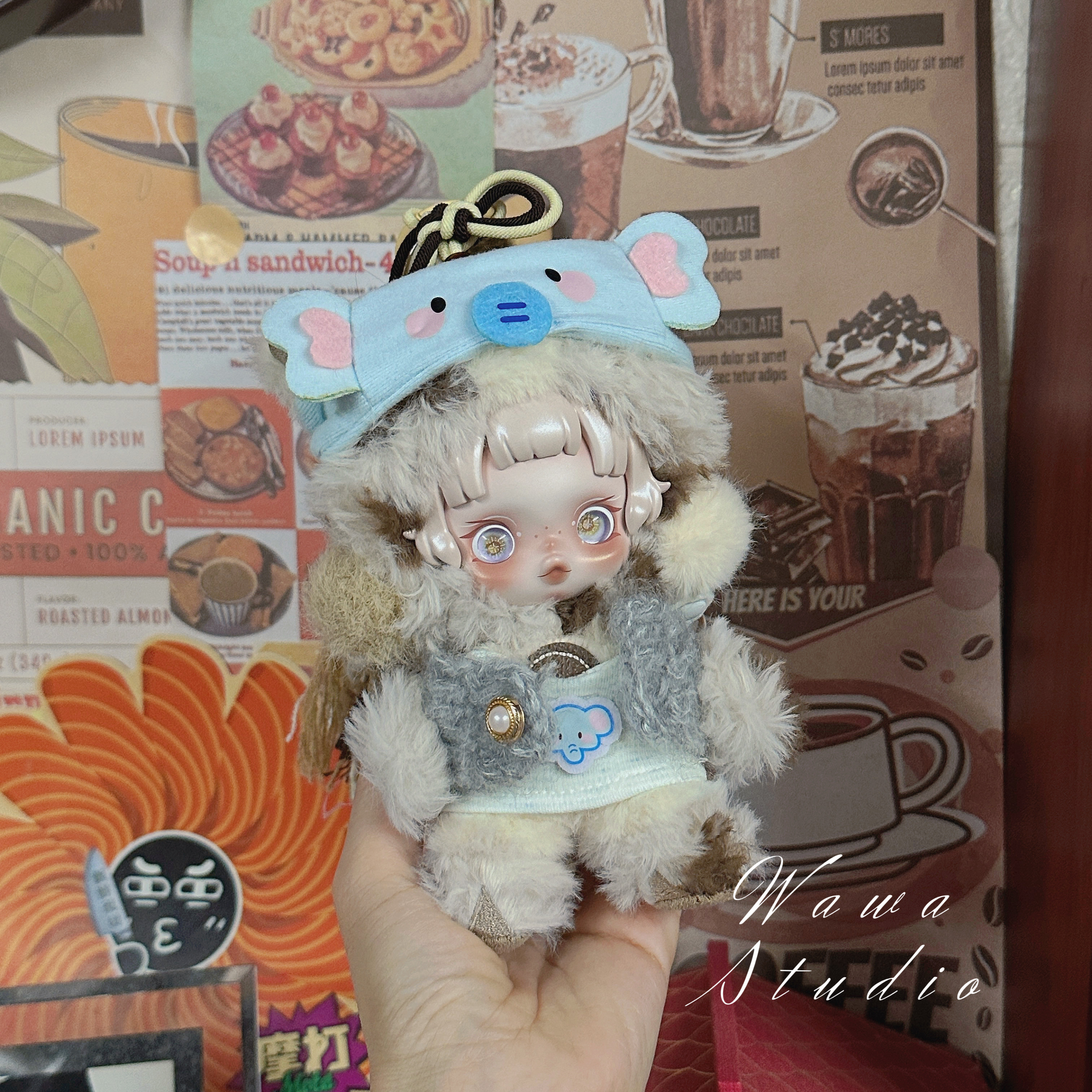 仅娃衣】马力全开新生日记4代dimoo通用拜年系列娃衣搪胶玩偶新年,模玩/动漫/周边/娃圈三坑/桌游,棉花娃娃/毛绒玩具娃衣,淘宝优惠券,粉丝福利购,淘宝优惠卷