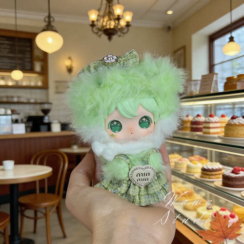 二代兔闪闪娃衣ShyShy兔闪闪娃衣酷girl潮流套装玩偶毛绒搪胶娃衣