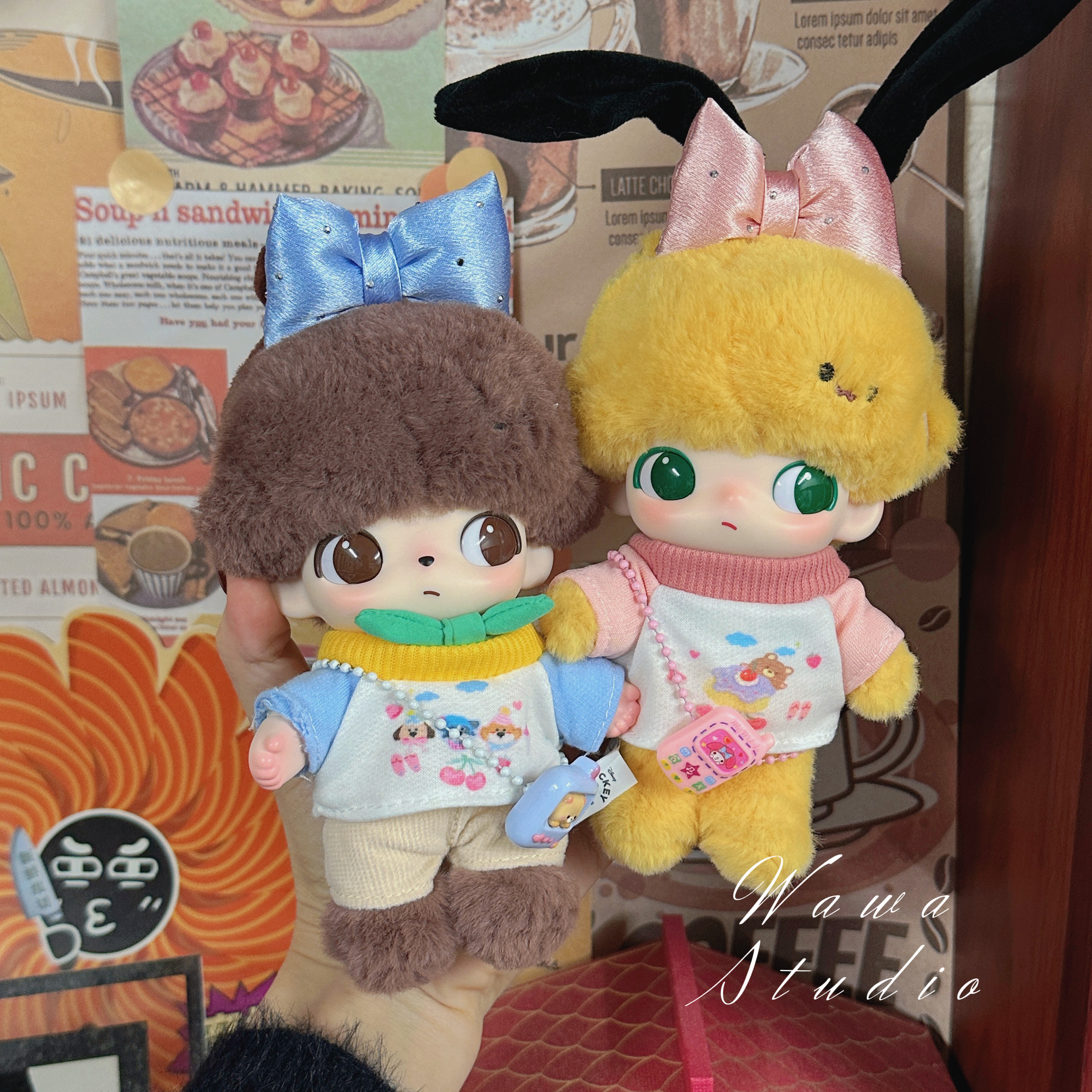 娃衣米妮高飞唐老鸭泡泡玛特DIMOO17cm迪士尼布鲁托衣服公仔搪胶,模玩/动漫/周边/娃圈三坑/桌游,棉花娃娃/毛绒玩具娃衣,淘宝优惠券,粉丝福利购,淘宝优惠卷