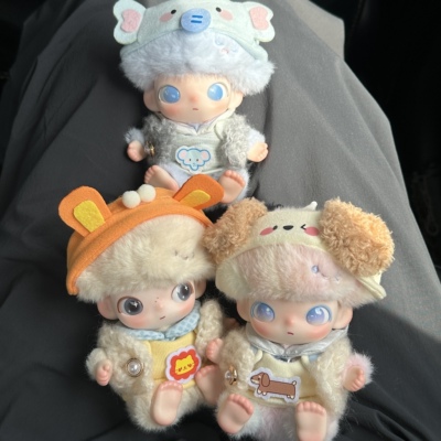 dimoo新生日记娃衣可爱宝宝服新款着替换装娃衣哭娃Labubu拉布布