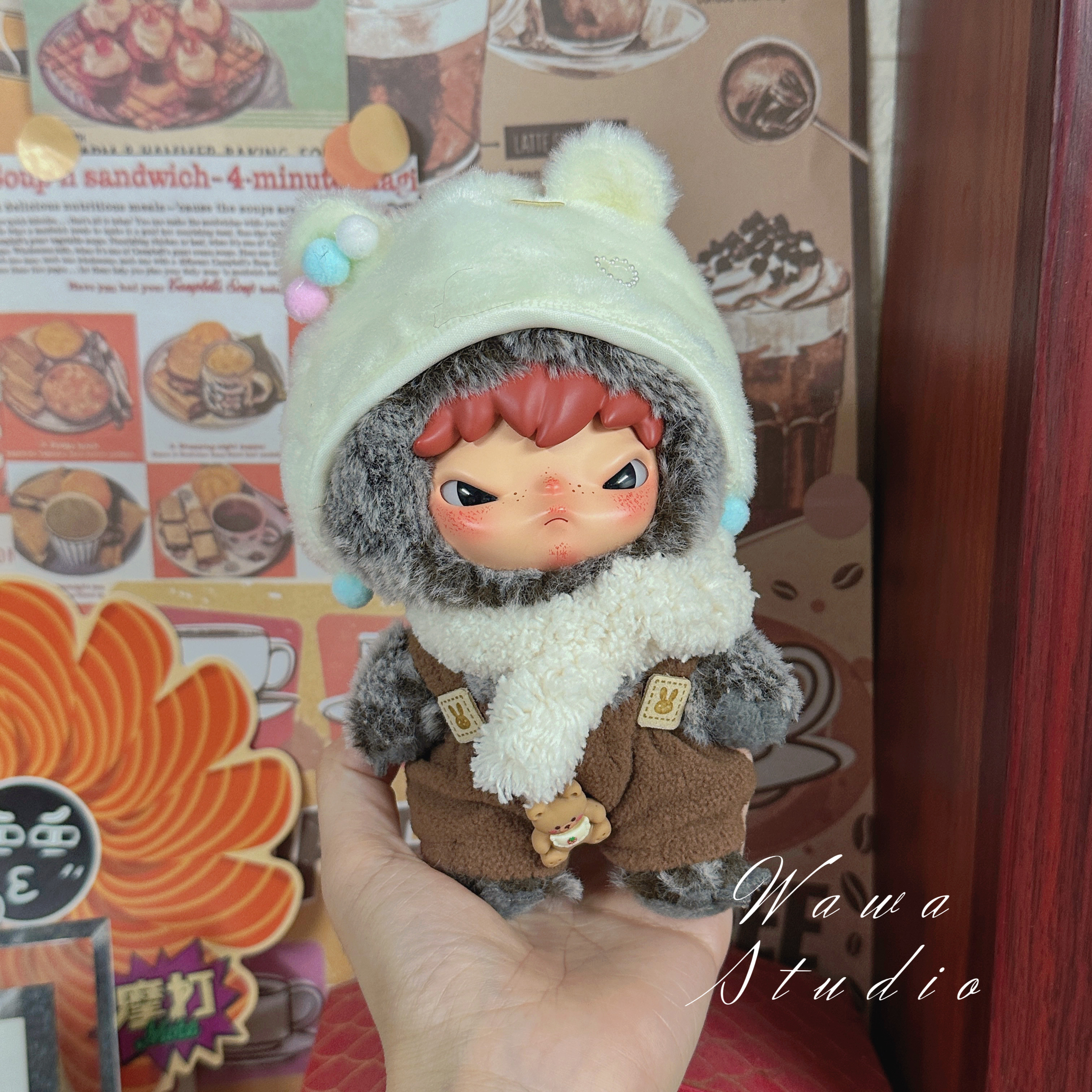 仅娃衣】马力全开新生日记4代dimoo通用拜年系列娃衣搪胶玩偶新年,模玩/动漫/周边/娃圈三坑/桌游,棉花娃娃/毛绒玩具娃衣,淘宝优惠券,粉丝福利购,淘宝优惠卷