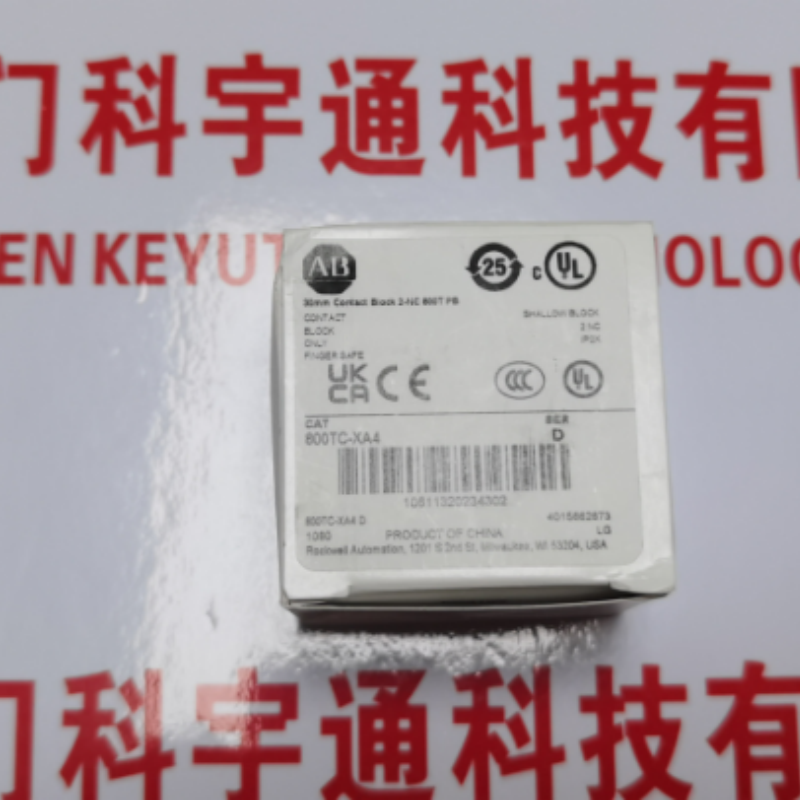 AB罗克韦尔触点800TC-XA4按钮开关