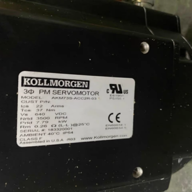 KOLLMORGEN科尔摩根伺服电机AKM73S-ACC2R-03