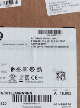 罗克韦尔AB变频器20F11NC015JA0NNNNN