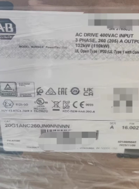 AB 全新20G1ANC260JNONNNNN罗克韦尔 755系列 变频器