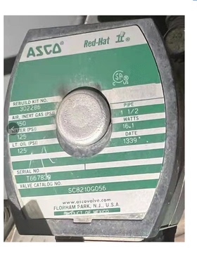 ASCO电磁阀SC8210G056 SC8210G055 SC8210G054