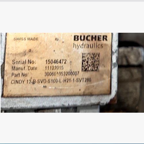 BUCHER布赫控制阀CINDY 12-B-SVD-S100-L-H21-1-SVT(221-460BAR)