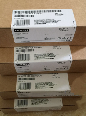 SIEMENS/西门子6ES7193-4CB30-0AA0 ET200S电子模块的端子模块