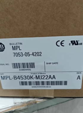 AB罗克韦尔伺服电机MPL-B4530K-MJ22A